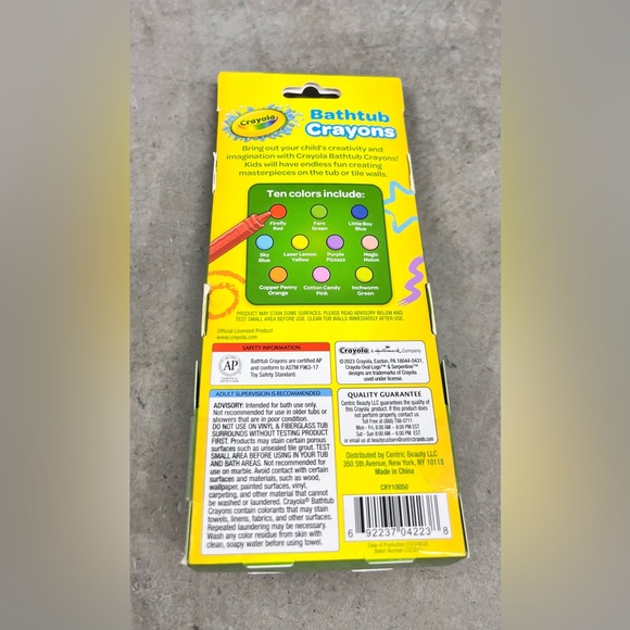 10 Count Crayola Bathtub Crayons STILL IN PKG/NEVER OPENED - Picture 2 of 2